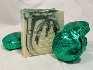 Menthol and Eucalyptus Shower Steamers and Soap Set